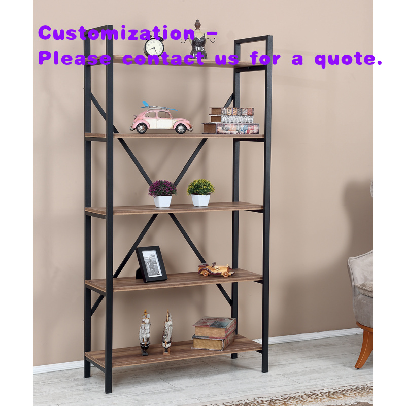 Home Office Industrial Style - Книжный шкаф в индустриальном стиле из