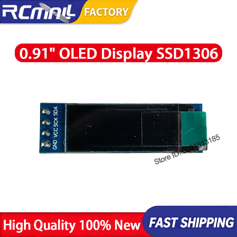 Home Office Setup - 0,91-дюймовый OLED-дисплейный модуль 128x32 SSD1306 с