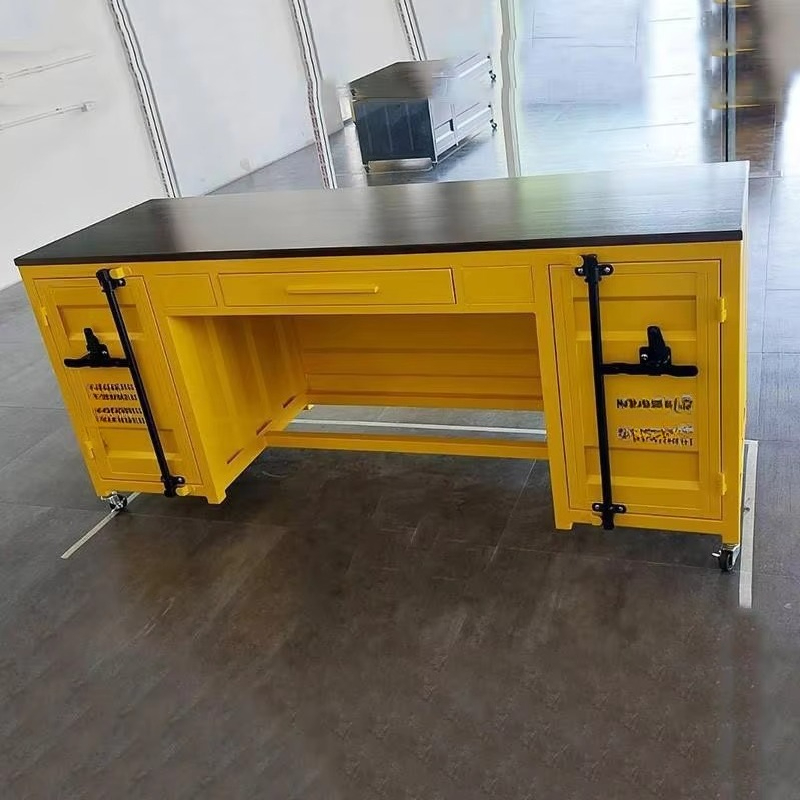 Home Office Industrial Style - Компьютерный стол в индустриальном стиле, мебель,