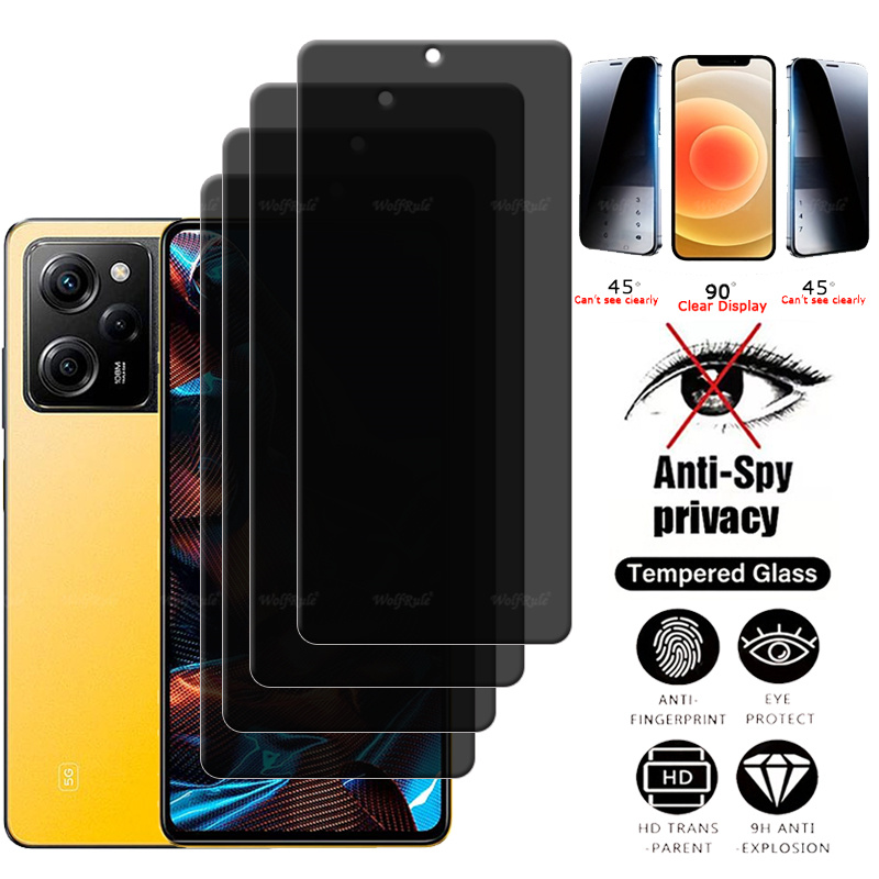 Monitor Privacy Screen - 4 шт. для Poco X5 Pro