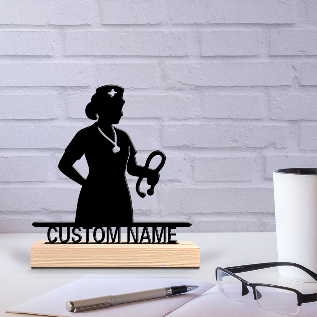 Home Office Industrial Style - 1 шт. Забавный персонализированный деревянный настенный
