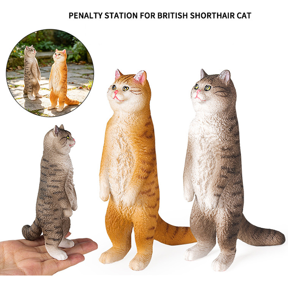 Home Office British - Реалистичная фигурка британской короткошерстной кошки, настольное