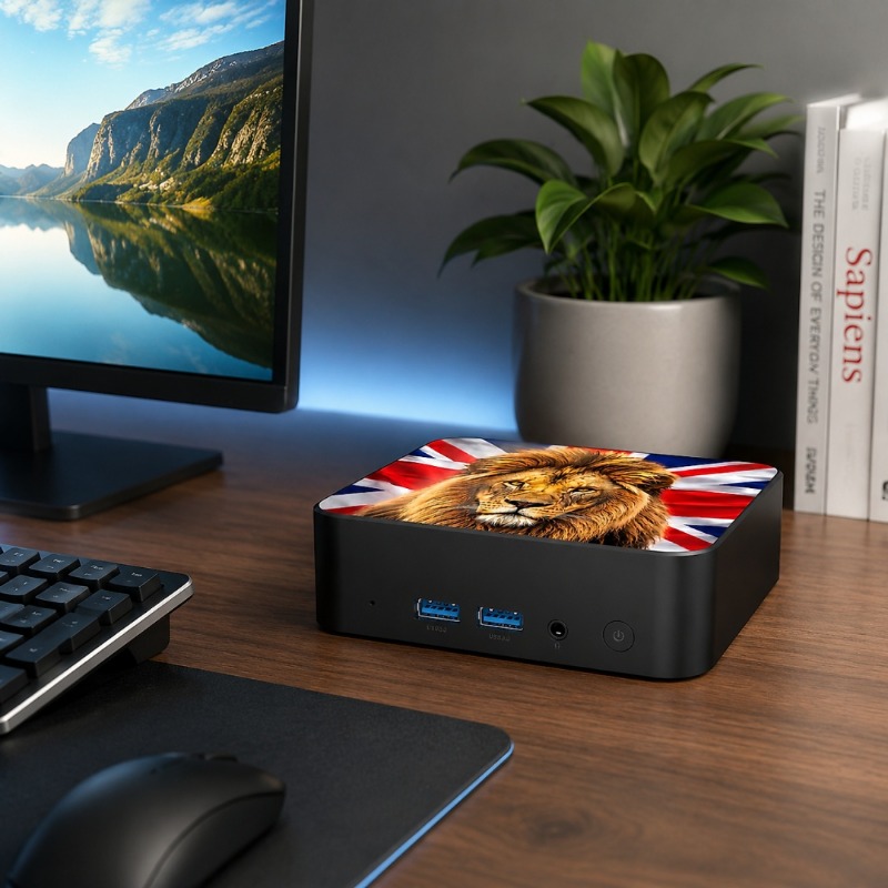 Мини-ПК с принтом британского  – обзор и цена Home Office British