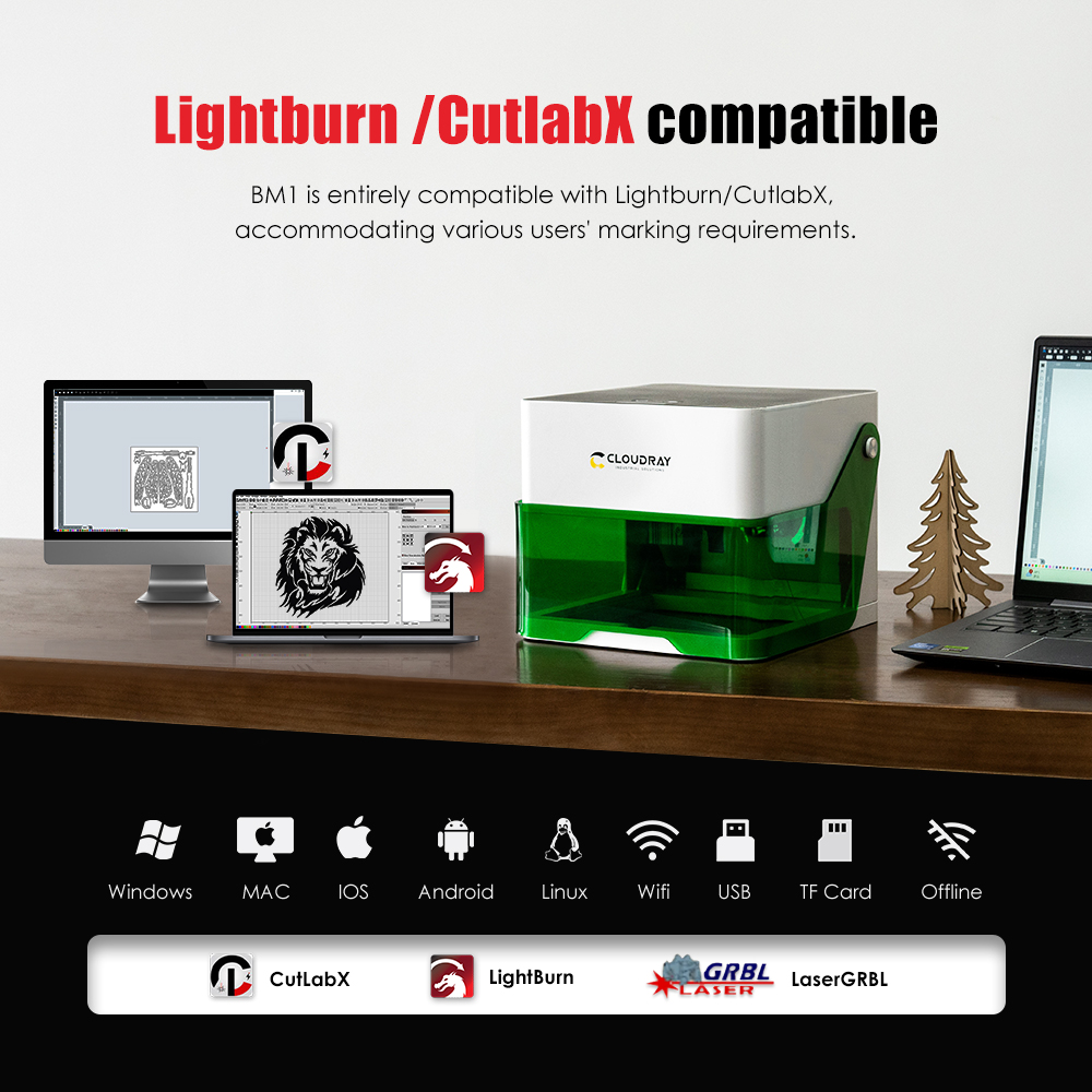Cloudray 5000 МВт Мини-лазерны – обзор и цена Laser Printer Home