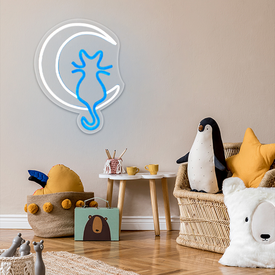 Анимационная неоновая вывеска, – обзор и цена Home Office Icon