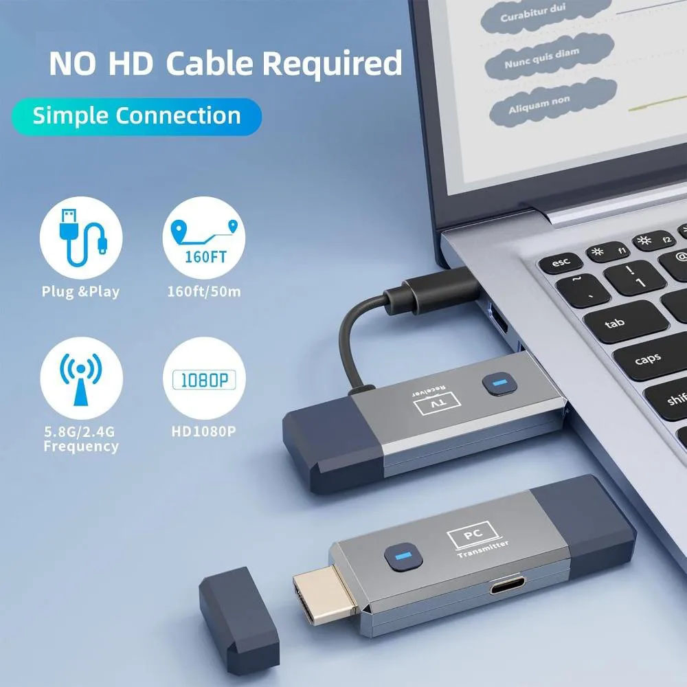 Беспроводной HDMI-совместимый  – обзор и цена Home Office Setup