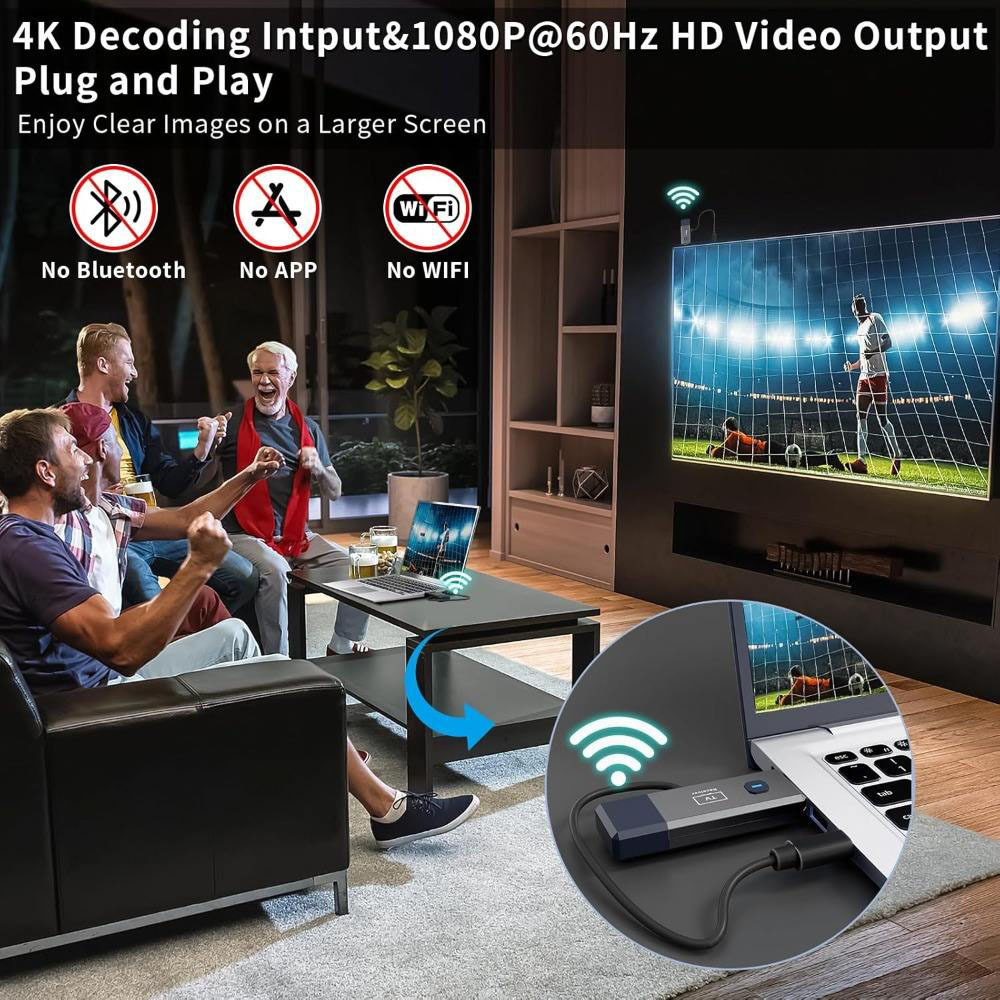 Беспроводной HDMI-совместимый  – обзор и цена Home Office Setup