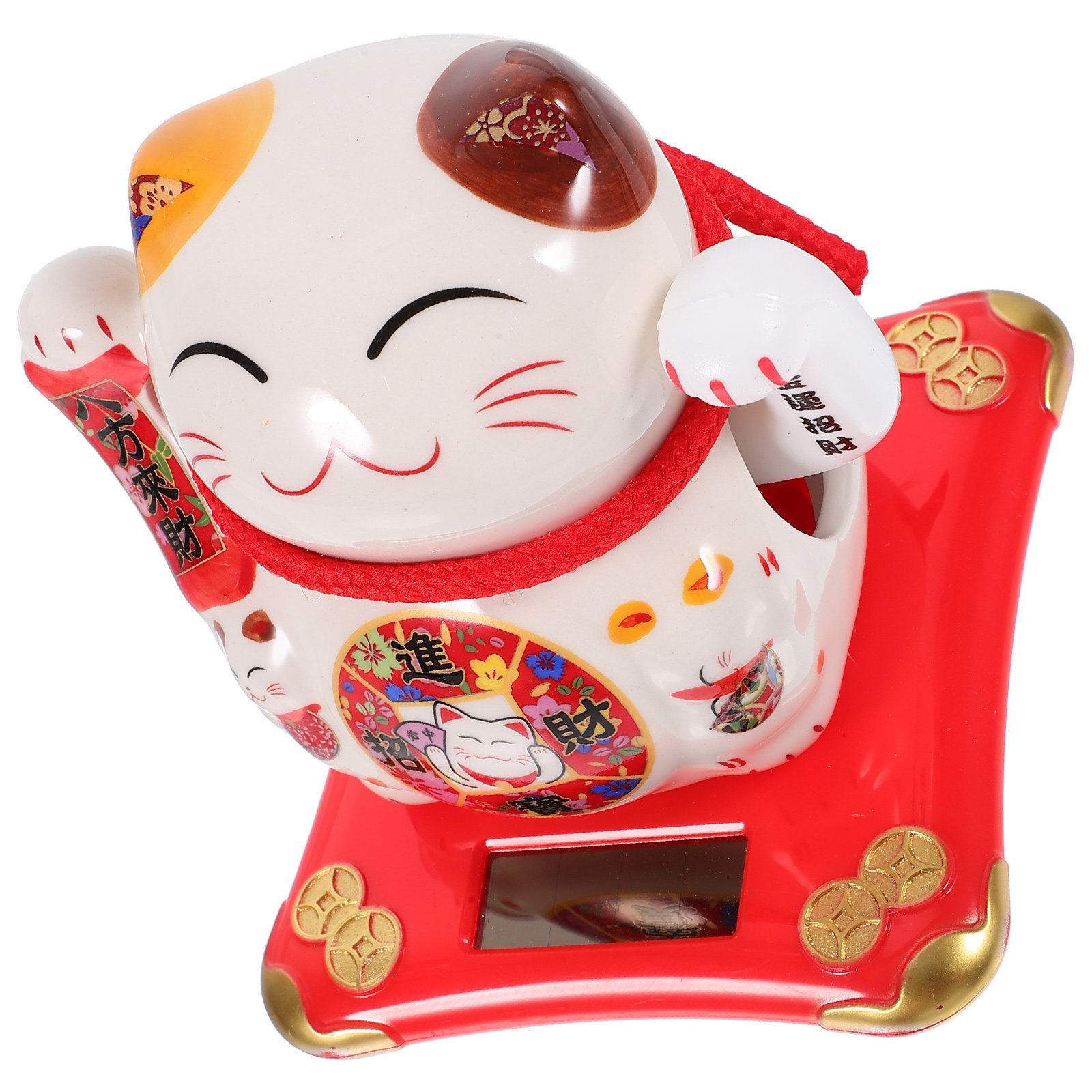 Солнечная фигурка кота с машущ – обзор и цена Home Office Feng Shui